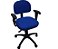 Cadeira de Escritório Usada Executiva Flange Encosto c/ Regulagem de Altura - Imagem 3
