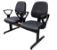 Cadeira Longarina Diretor 2 lugares c/ Apoio de Braços Assento e Encosto c/ Capa - RF - Imagem 1