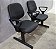 Cadeira Longarina Diretor 2 lugares c/ Apoio de Braços Assento e Encosto c/ Capa - RF - Imagem 7