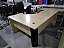 Mesa de Escritório em L Usada 1,60m x1,20m ( E x D ) Tampo e Base 25mm Amadeirado Claro - Imagem 1
