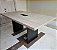 Mesa de Reunião Usada 1,60m x 0,90m Tampo Amadeirado c/ Caixa Elétrica - Imagem 1
