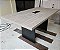 Mesa de Reunião Usada 1,60m x 0,90m Tampo Amadeirado c/ Caixa Elétrica - Imagem 4