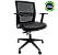 Cadeira de Escritório Snap Diretor Encosto Baixo c/ Apoio Lombar Ajustável *Produto Novo Sob Encomenda* - Imagem 1