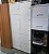 Armário Vestiário Guarda Volumes Locker c/ 10 Portas 180x46x80cm Branco **Seminovo** - Imagem 2