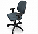 Cadeira Flexform Diretor Usada ERME Encosto Alto c/ Backsystem - NR17 - Grafite - Imagem 1