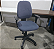 Cadeira Flexform Diretor Usada ERME Encosto Alto c/ Backsystem - NR17 - Grafite - Imagem 4
