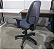 Cadeira Flexform Diretor Usada ERME Encosto Alto c/ Backsystem - NR17 - Grafite - Imagem 5