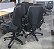 Cadeira Usada Flexform Diretor Erme/Roma Encosto Alto c/ Regulagem -Tecido Preto - Imagem 5