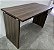 Mesa de Escritório 1,20x0,60 ML1200PE27PP Tampo Encabeçado 27mm Cor amadeirado c/ Gaveta *Produto Novo* - Imagem 2