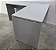 Mesa de Escritório + Mesa Complemento 1,20X1,50M Tampo 25mm Pé Painel M1200P25PP + MC900P25PP CC/CC *Produto Novo* - Imagem 9