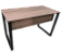Mesa Secretária Pé Quadrado em Aço Tampo 25mm 1,20x0,60m M120/60 P25TUB WN/PR *Novo* - Imagem 2