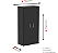 Armário Alto 2 Portas Preto 159,6cm(A) x 79,2cm(L) x 41,0cm(P) AA1600P25 PR/PR/PR - Imagem 3