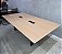 Mesa de Reunião Usada 8 Lugares 2,40m x 1,20m Tampo 25mm Amadeirado c/ 2 PowerBox em Aço - Imagem 8