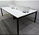 Estação de Trabalho Usada 4 Posições Staff Corporativa 2,40m x 1,36m Base Aço e PowerBox c/ Tomadas *Promoção* - Imagem 4