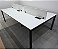 Estação de Trabalho Usada 4 Posições Staff Corporativa 2,40m x 1,36m Base Aço e PowerBox c/ Tomadas *Promoção* - Imagem 8