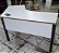 Mesa de escritório Delta 1,20m x 1,20m Tampo 25mm c/ Power Box e Base em Aço - Imagem 5