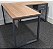 Mesa de Escritório c/ Mesa Complemento em L Tampo 25mm 1,34m x1,50m Pé em Aço c/ Gaveteiro*NV* - Imagem 4