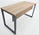 Mesa de Escritório Pé Quadro em Aço Tampo Amadeirado 25mm 1,34m x 0,60m M134/60 P25TUB NL/GR - Imagem 2