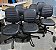 Kit 6 und. Cadeiras Diretor Giroflex Usadas ( p/ Mesa de Reunião Base Giratória Não Regula a Altura) - Imagem 7