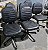 Kit 6 und. Cadeiras Diretor Giroflex Usadas ( p/ Mesa de Reunião Base Giratória Não Regula a Altura) - Imagem 2
