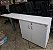 Armário Baixo Usado 2 Portas c/ Tampo Extensão Mesa Estação de Trabalho / Aparador - Imagem 2