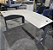 Mesa de Escritório em L Usada 1,20m x 1,60m Tampo 25mm Base Pé Painel - Imagem 4