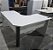Mesa de Escritório em L Usada 1,20m x 1,60m Tampo 25mm Base Pé Painel - Imagem 2