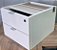 Gaveteiro Aéreo Usado 2 Gavetas p/ mesa de Escritório - Cor Branco - Imagem 1