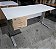 Mesa de Escritório Usada c/ Gavetas mod. Diversas no Estado 1,40m x 0,60m - Imagem 1