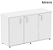 Armário Baixo Credenza 3 Portas 1,20m x 0,40m x 0,75m Branco - Imagem 4