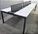 Estação de Trabalho 6 Lugares 3,30x1,20m c/ Divisor, Powerbox, Calha Elétrica **Produto Novo em Exposição** - Imagem 2