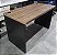 Mesa de Escritório Usada 1,20x0,60 Pé Painel 25mm Tampo Encabeçado 36mm s/ Gavetas - Imagem 4