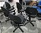 Kit c/ 5 Cadeiras de escritório Usada Mod. Diversos no Estado c/ Regulagem de altura e Apoio de Braço - Imagem 4