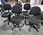 Kit c/ 5 Cadeiras de escritório Usada Mod. Diversos no Estado c/ Regulagem de altura e Apoio de Braço - Imagem 1