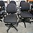 Cadeira Flexform Usada mod. Plus BackSystem NR17 Tecido Preto - Imagem 2