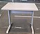 Mesa de Escritório Usada Tampo 25mm Cinza Cristal 0,80m x 0,60m Base em Aço - Imagem 3