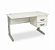 Mesa de Escritório Usada c/ Gaveteiro Tampo 25mm Branco 1,20m x 0,60m Base em Aço - Imagem 1
