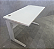Kit Empredendor Mesa Usada Tampo 25mm Branco 1,20m x 0,60m Base em Aço + Cadeira Executiva Usada c/ Apoio de Braço - Imagem 8