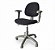 Cadeira Executiva Usada c/ Backsystem Base Giratória Cinza - Estofado Preto - NR-17 - Imagem 6