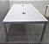Mesa de Reunião 8 Posições Tampo 25mm c/ 2 PowerBox Base em Aço - 2,40m x 1,20m x 0,74m (Larg/Prof/Alt) - Imagem 9