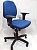 Cadeira Escritório Presidente Encosto Alto c/ Capa e Backsystem - Azul - Imagem 5