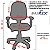Cadeira Escritório Gerente MasiFlex Encosto ALTO c/ BackSystem- Vermelho - Imagem 9