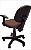Cadeira Escritório Executiva MasiFlex Encosto c/ Regulagem BackSystem- Marrom - Imagem 6