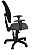 Cadeira Escritório Gerente MasiFlex Encosto em Tela c/ BackSystem- Cinza/Pto - Imagem 3