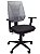 Cadeira Escritório Multi Polímero Encosto Cinza c/ Relax e Regulagem Altura  **Produto Novo** - Imagem 4