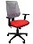 Cadeira Escritório Multi Polímero Encosto Cinza c/ Relax e Regulagem Altura - Imagem 4