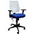 Cadeira Escritório Multi Polímero Encosto Branco c/ Relax e Regulagem Altura  **Produto Novo** - Imagem 1