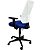 Cadeira Escritório Multi Polímero Encosto Branco c/ Relax e Regulagem Altura  **Produto Novo** - Imagem 7