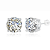 Brinco Ponto de Luz Moissanite Ouro 18k - Imagem 7
