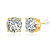 Brinco Ponto de Luz Moissanite Ouro 18k - Imagem 8